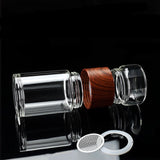 Infuseur thé portable <br> Verre double paroi 330ml