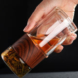 Infuseur thé portable <br> Verre double paroi 330ml