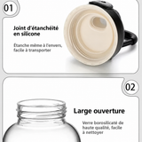 Théière en Verre Portable <br> 800 ml à 2 L