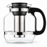 Théière verre et plastique