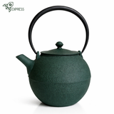 Théière Verte Fonte