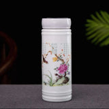 Thermos Double Paroi <br> Porcelaine 350ml