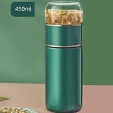 Thermos Thé Infuseur <br> Inox 450ml (400+50)