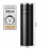 Thermos Thé Voiture <br> Double Paroi 350-500ml