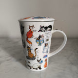 Théière Solitaire Chat <br> Dunoon 440-500ml