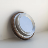 couvercle bois et inox
