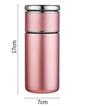 Thermos Thé Avec Infuseur <br> Inox 220-580ml