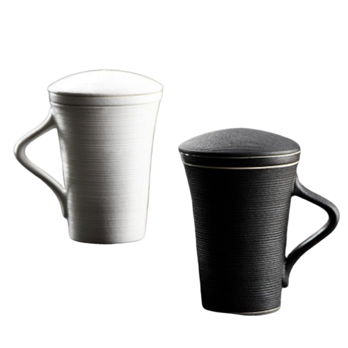 Mug gris paris avec infuseur pour le thé - La Poste