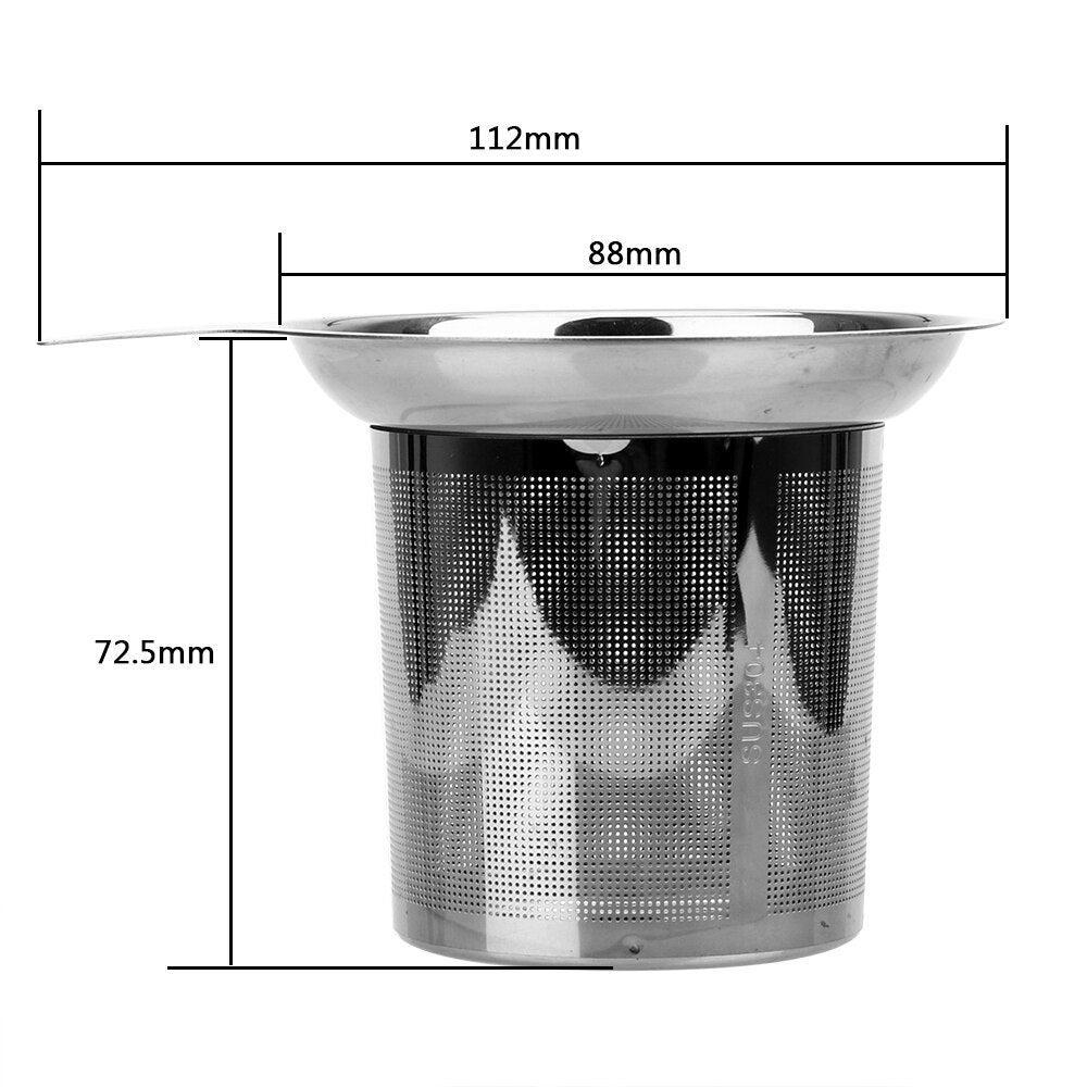 3 Pièces Filtre À Café Passoire À Thé En Métal Infusion Froide Espresso 3 Pièces Filtre À Café Passoire À Thé En Métal Infusion Froide Espresso