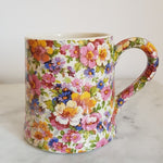 Mug fleuri made in England