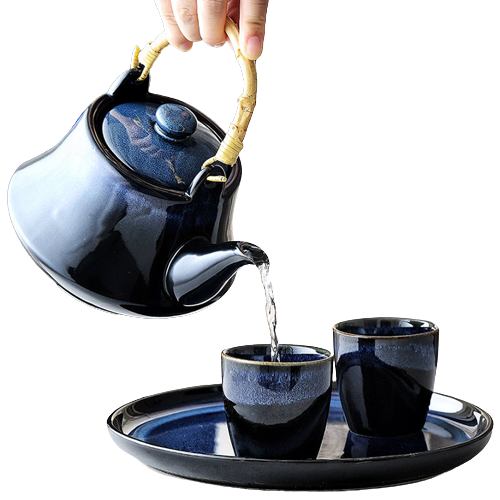 Service à thé bleu  Tilvist Home & Design