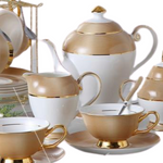 service à thé anglais porcelaine