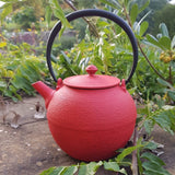 Théière en fonte rouge Yuyaké - Contenance 1.8 litres