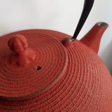 Chauffe plat rouge théière fonte garder chaud thé infusion - Escale  Sensorielle
