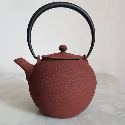 Théière en Fonte Japonaise Rouge